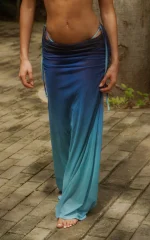 MAI-C MESH WINGS LONG SKIRT - Imagen 1
