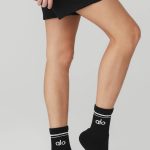 Alo Unisex Half-crew Throwback Sock
