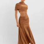 ACC GIANNA CARAMEL BLOUSE