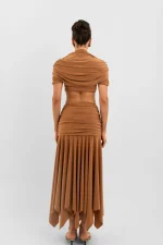 ACC GIANNA CARAMEL SKIRT - Imagen 2