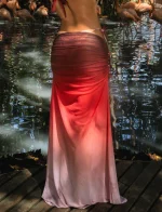 MAI-C MESH WINGS LONG SKIRT - Imagen 4