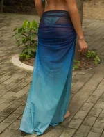 MAI-C MESH WINGS LONG SKIRT - Imagen 2