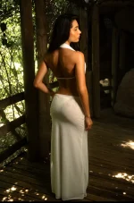 MAI-C MESH LONG DRESS - Imagen 2