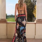 MAXI PAREO PARAISO BLACK