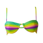 ASS BIKINI DRAPED SUNSET MULTICOLR