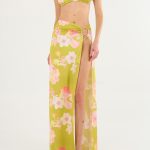 LIME ELI LONG SKIRT