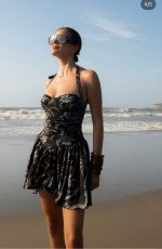 APP-C DRAPED MINI DRESS - Imagen 4