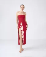 foto_modelo_2-61 BMS-C TULIP DRESS - Imagen 1