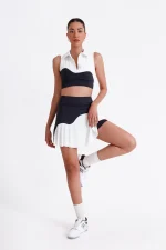 PDOBWS SKIRT WAVE NAVY - Imagen 1